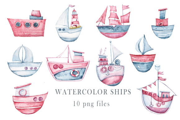 Download Watercolor Nursery Cute Sailboat Clipart - Nursery Collection