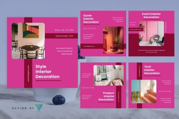 Download Template Instagram -  Style Interior - Style Collection