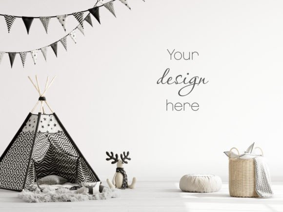 Download Nursery Wall Mockup - Nursery Collection