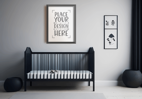 Download Nursery Wall Mockup, Nursery - Nursery Collection
