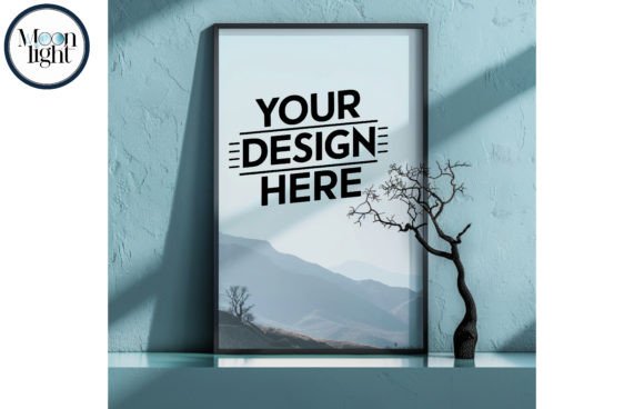 Download Landscape,blank Frame Mockup A4 86 - Premium Resources