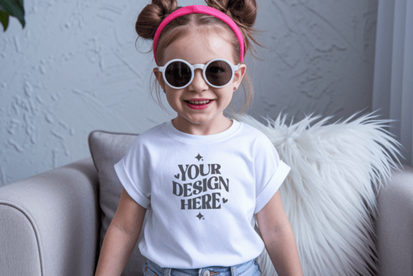 Download Bella Canvas 3001T Kids Mockup 7 - Kids mockup Collection