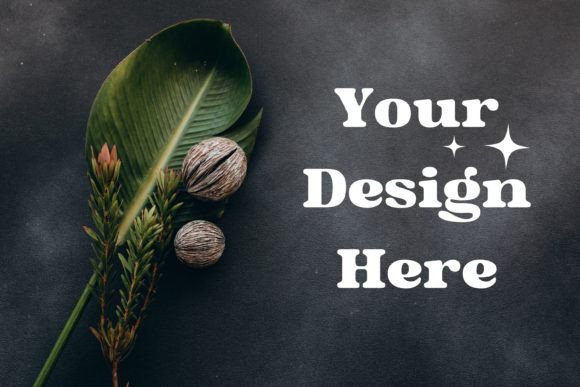 Download Black Tropical Background Mockup - Tropical background Collection