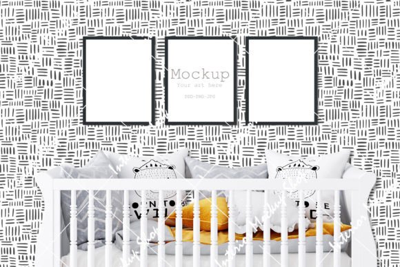 Download Nursery Room Mockup - 13 - Nursery Collection