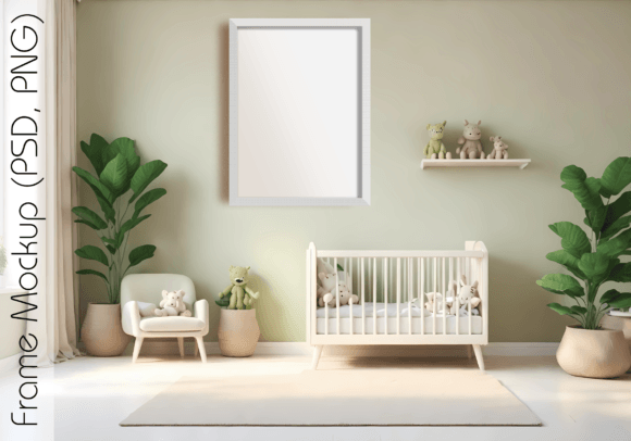 Download Nursery Frame Mockup - Nursery Collection