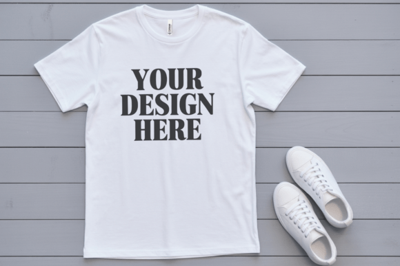 Download Bella Canvas 3001T Flat Lay Kids Mockup - Kids mockup Collection