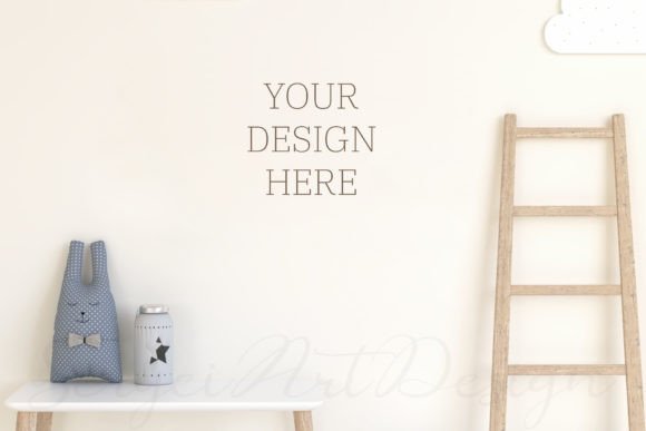 Download Nursery Room Mock Up, Wall Decor Mockup - Nursery Collection