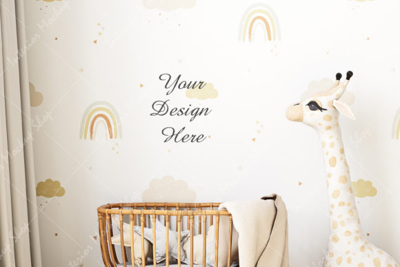 Download Frame Mockup Nursery, Wall Mockup- 1031 - Nursery Collection