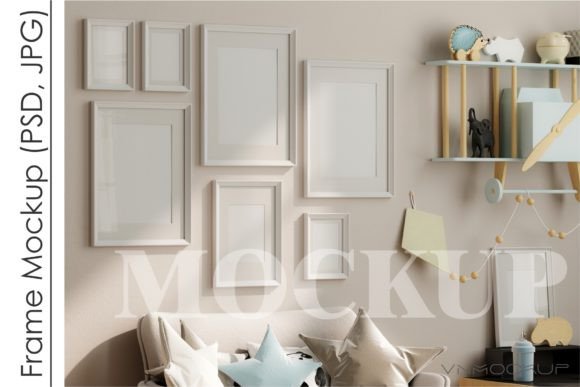 Download Frame Mockup Kids Room, Nursery Frame - Nursery Collection
